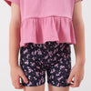 Floral Bike Shorts - Veronica