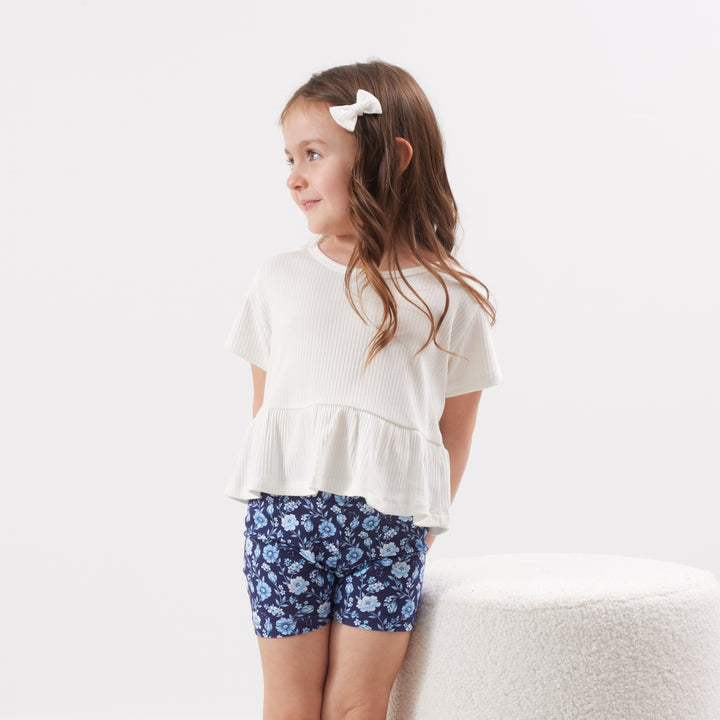 Cozy Ruffle Top - Coconut