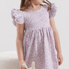 Short Sleeve Swing Dress - Violetta