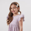 Short Sleeve Swing Dress - Violetta