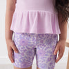 Waffle Ruffle Top - Sweetest Lilac