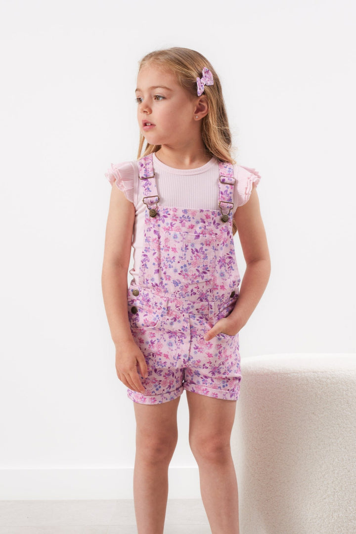 Floral Summer Overalls - Florence