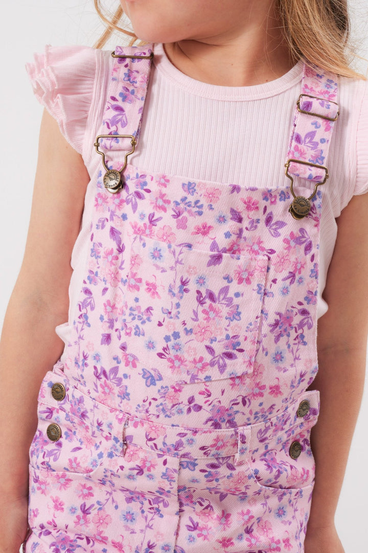 Floral Summer Overalls - Florence