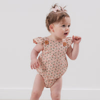 Button Romper - Connie