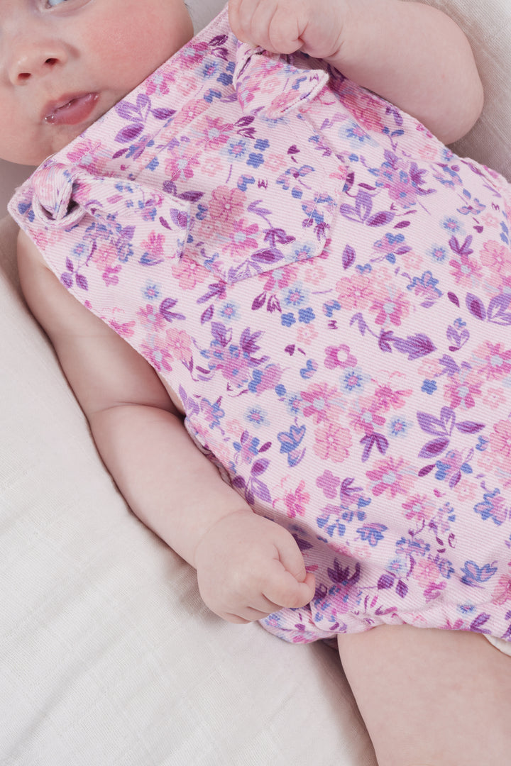 Floral Overall Romper - Florence