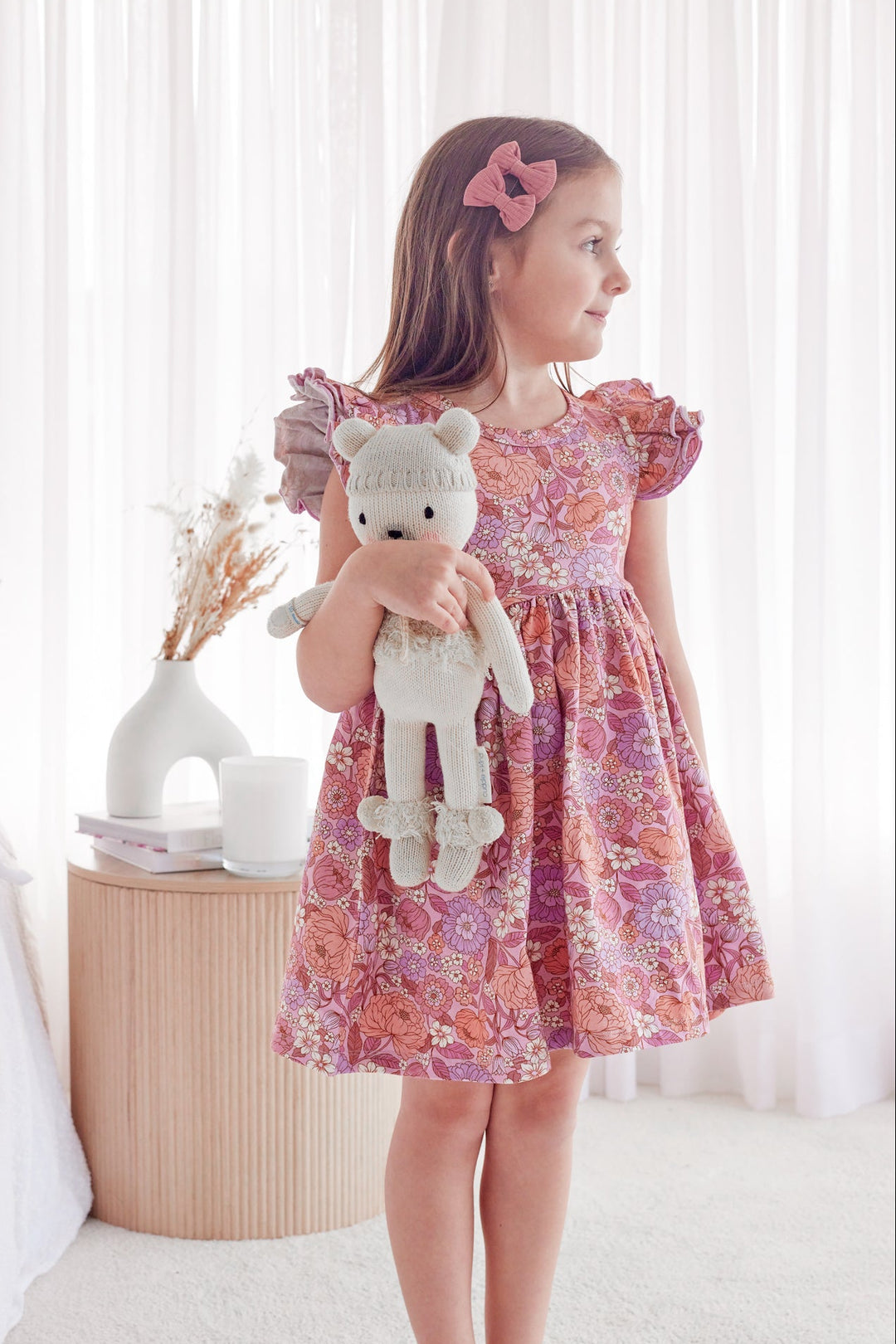 Short Sleeve Swing Dress - Lainey La Sienna Couture Short Sleeve Swing Dress - Lainey La Sienna Couture