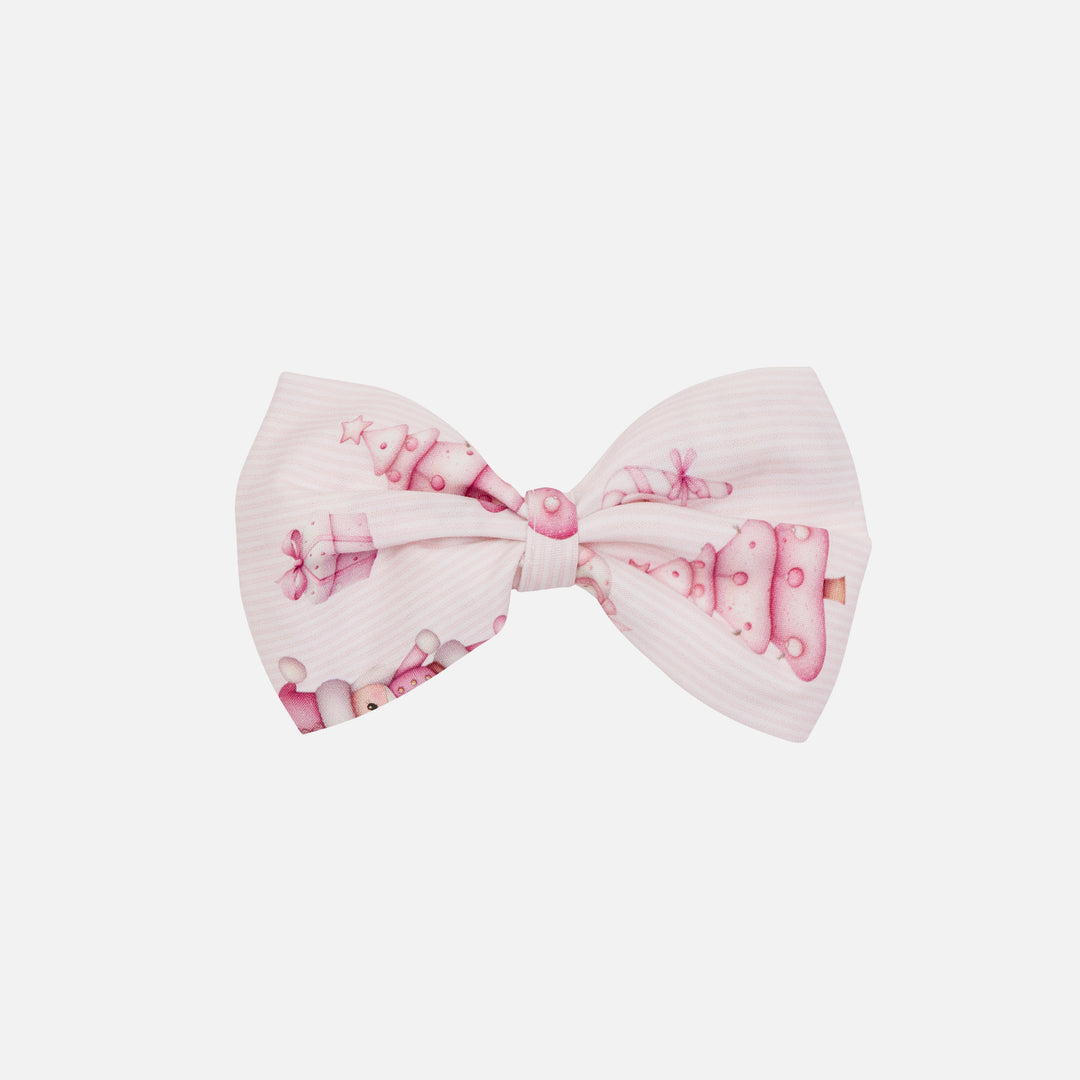 Large Bow - Pink Nutcracker