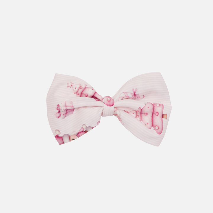 Large Bow - Pink Nutcracker