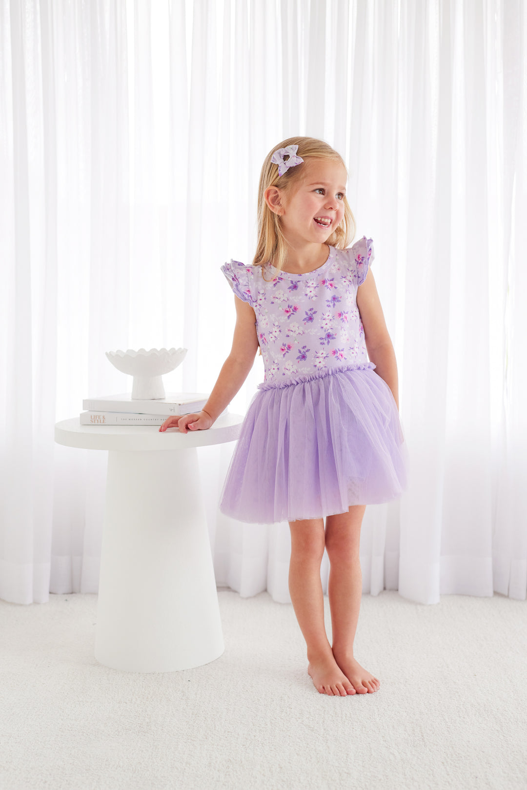 Floral Summer Tutu Dress - Layla