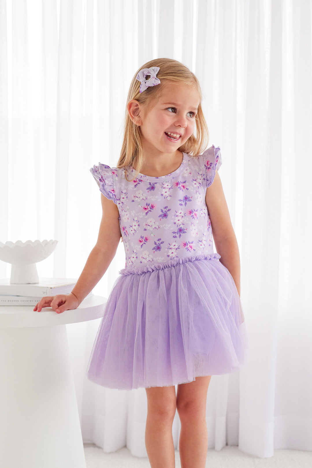Floral Summer Tutu Dress - Layla