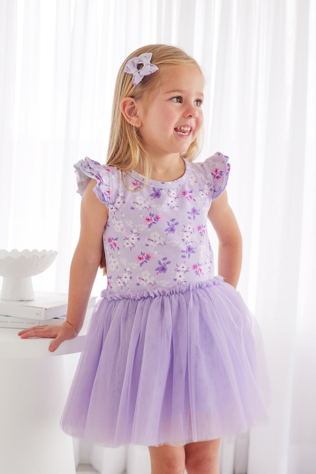 Floral Summer Tutu Dress - Layla