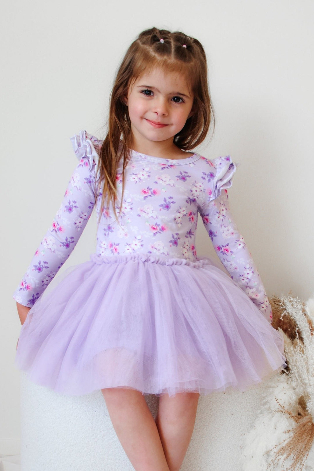 Long Sleeve Tutu Dress - Layla