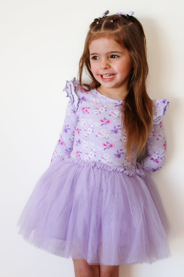 Long Sleeve Tutu Dress - Layla