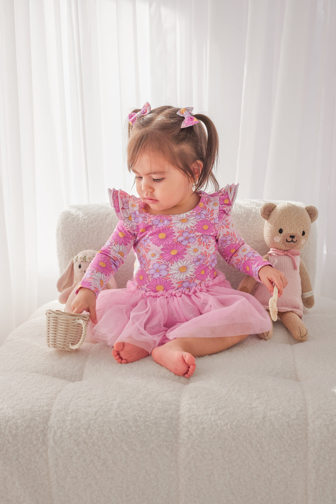 Long Sleeve Tutu Dress - Leilani