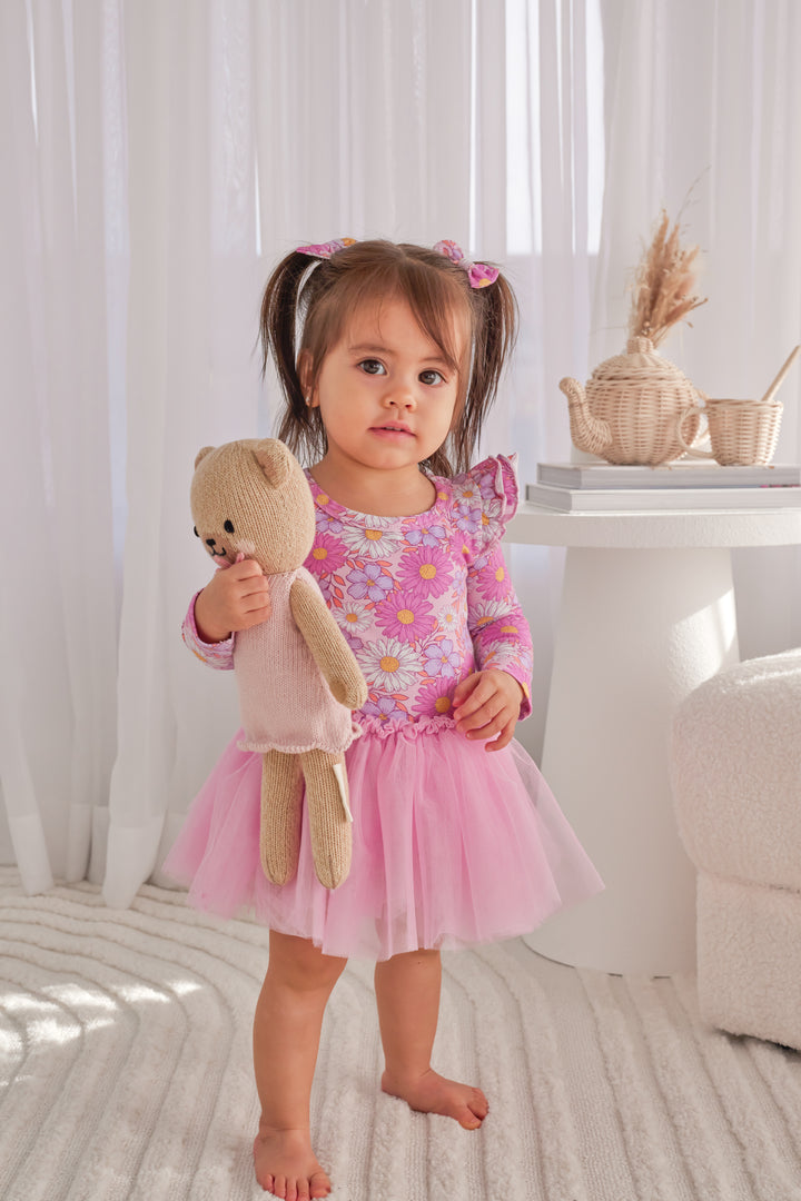 Long Sleeve Tutu Dress - Leilani