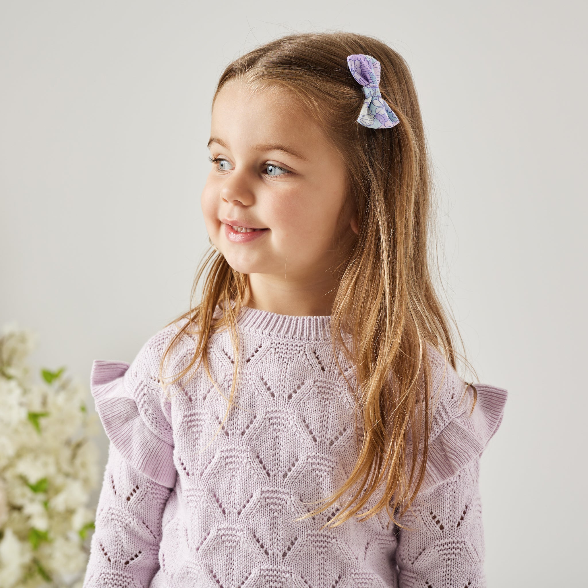 Jessie Flutter Knit - Lilac Blossom