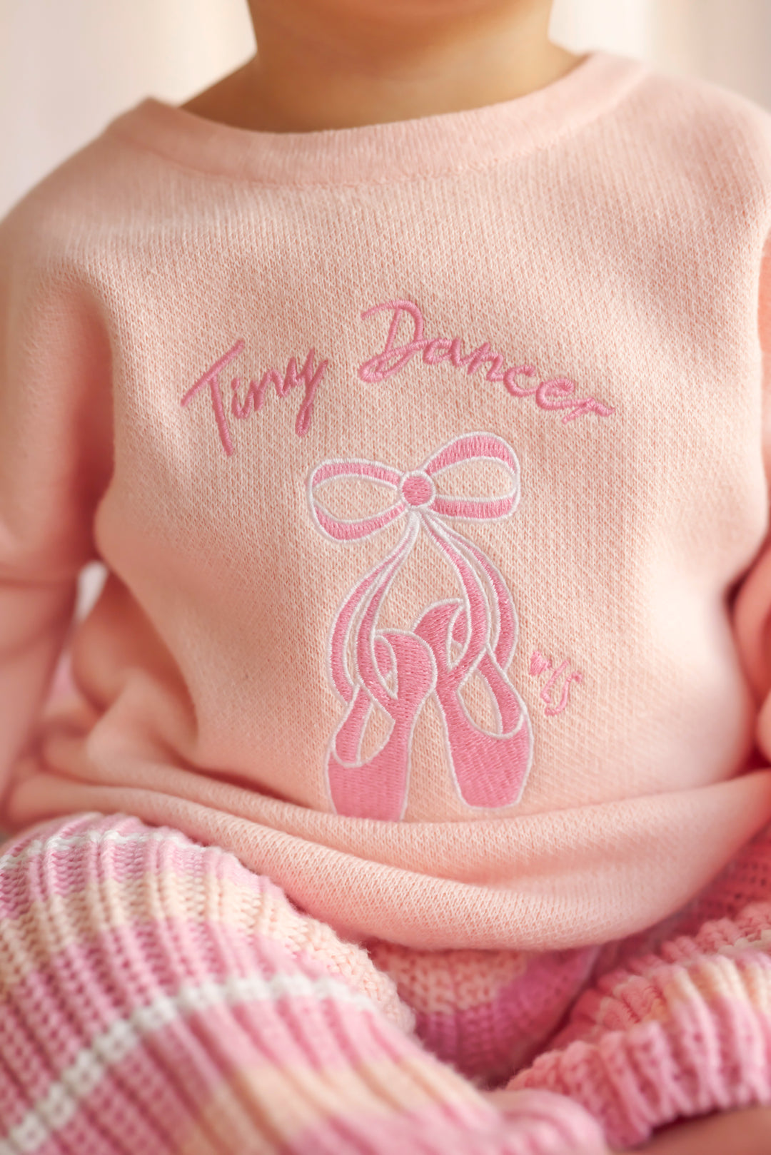 Knitted Long Sleeve Tee - Tiny Dancer