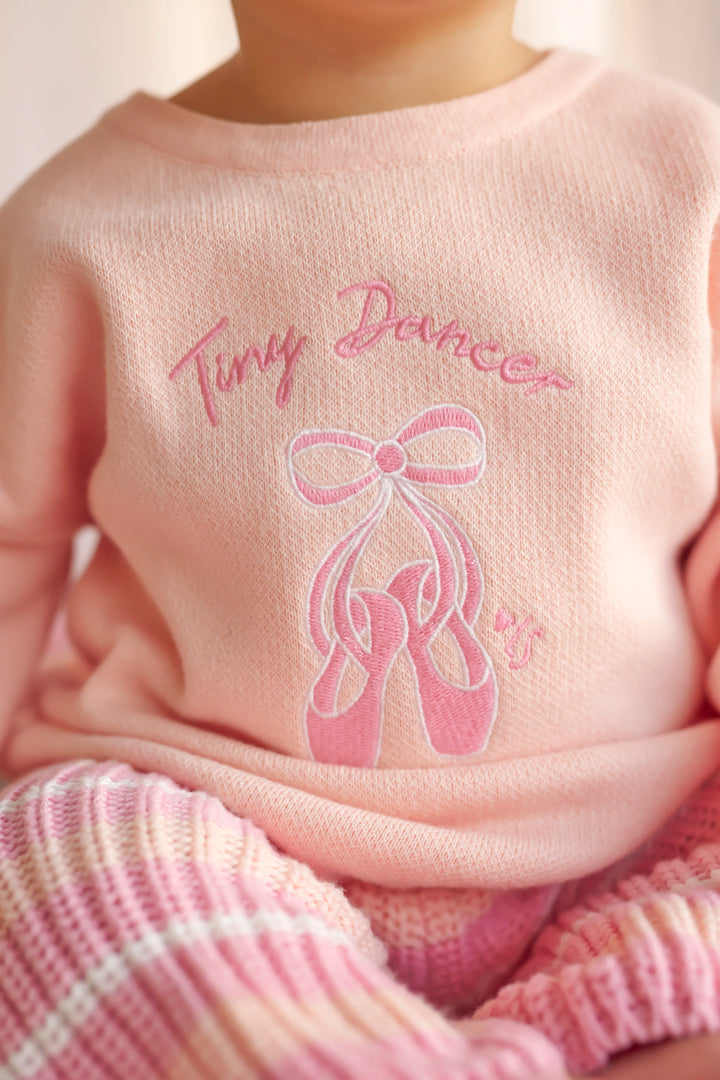 Knitted Long Sleeve Tee - Tiny Dancer