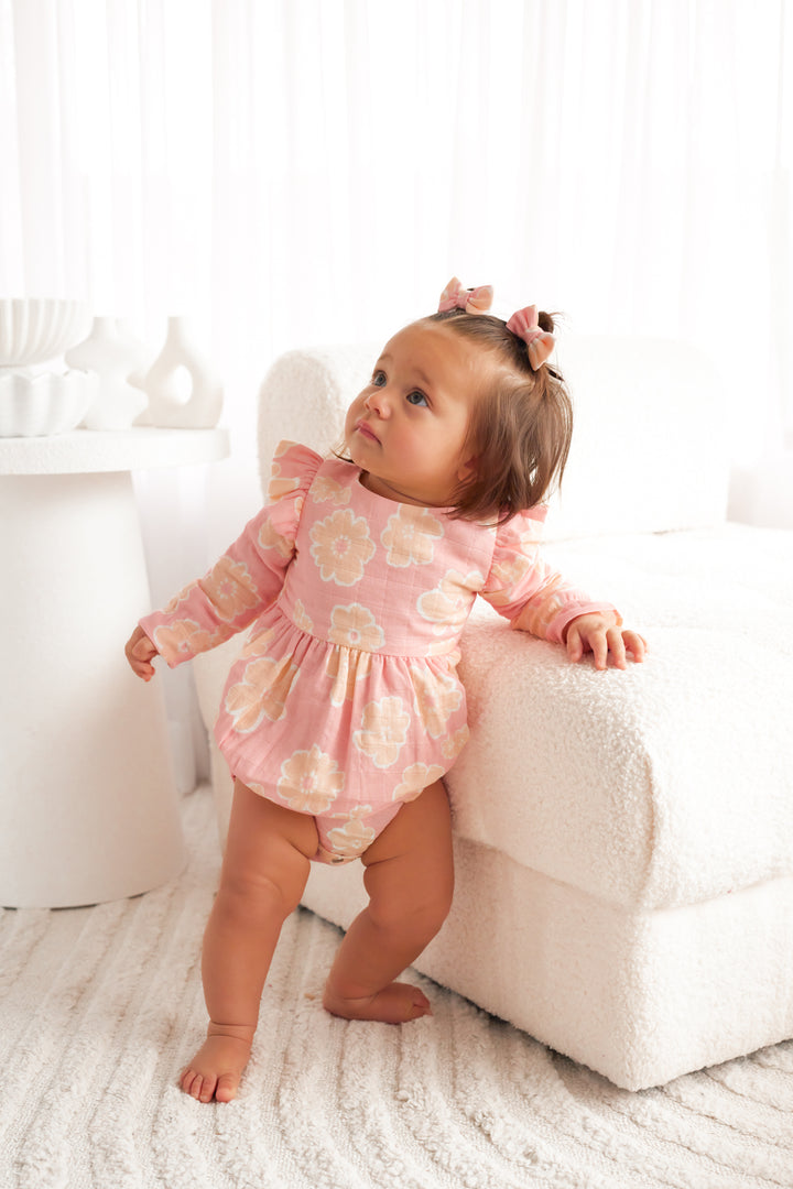Muslin Frill Romper - Belle
