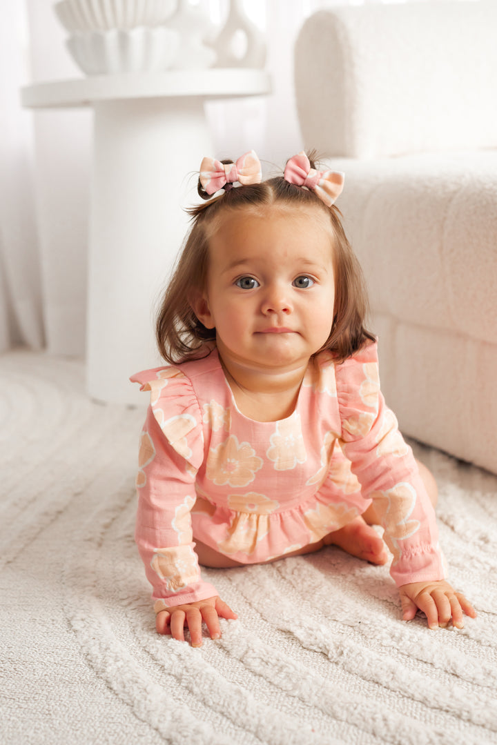 Muslin Frill Romper - Belle