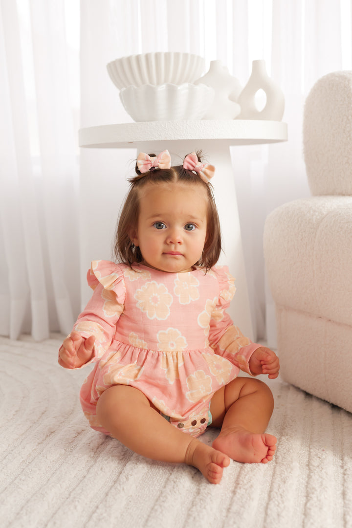 Muslin Frill Romper - Belle