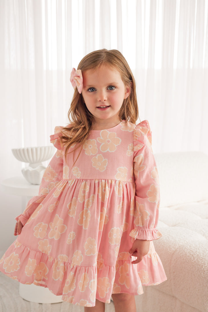 Muslin Ruffle Dress - Belle
