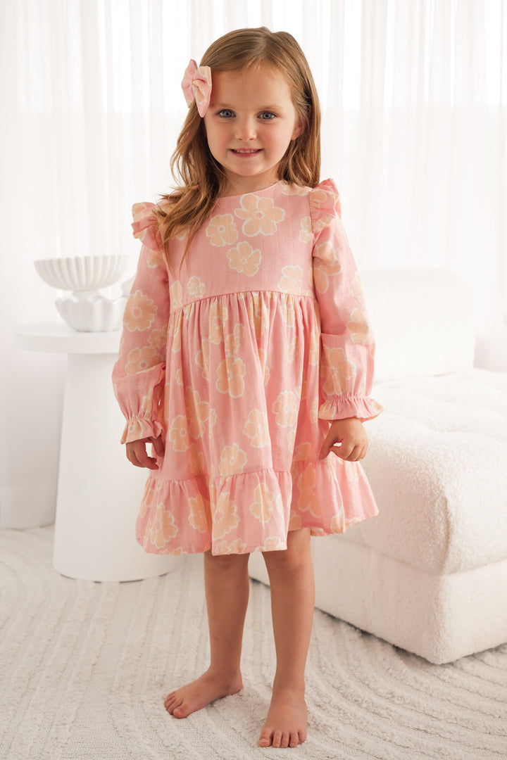 Muslin Ruffle Dress - Belle