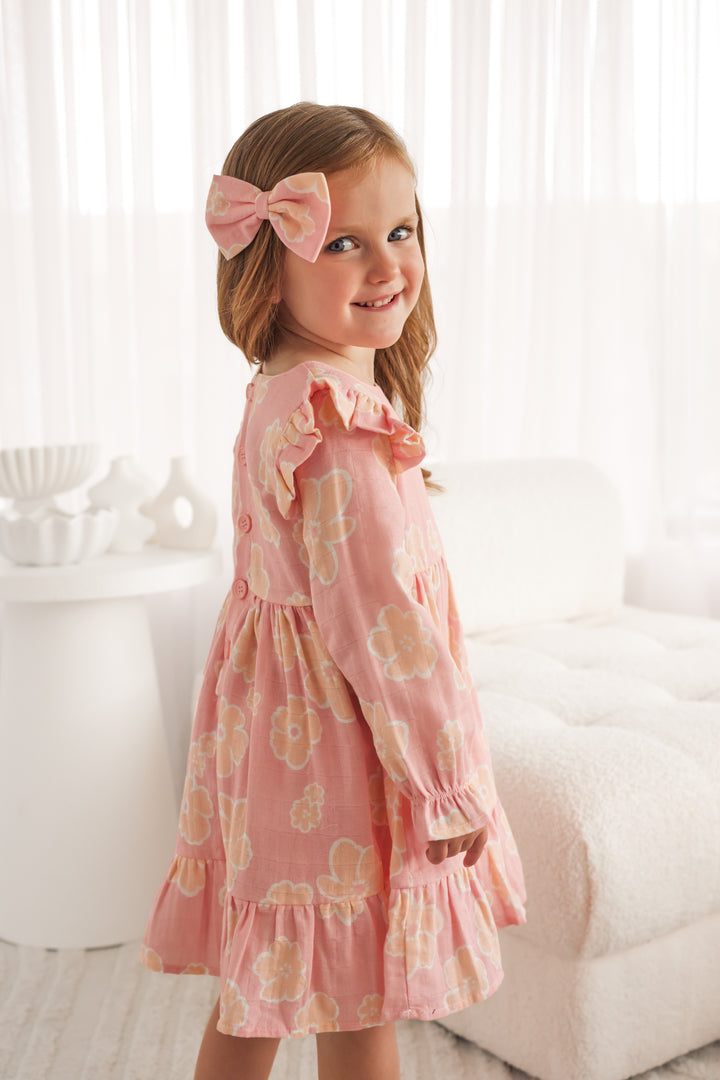 Muslin Ruffle Dress - Belle