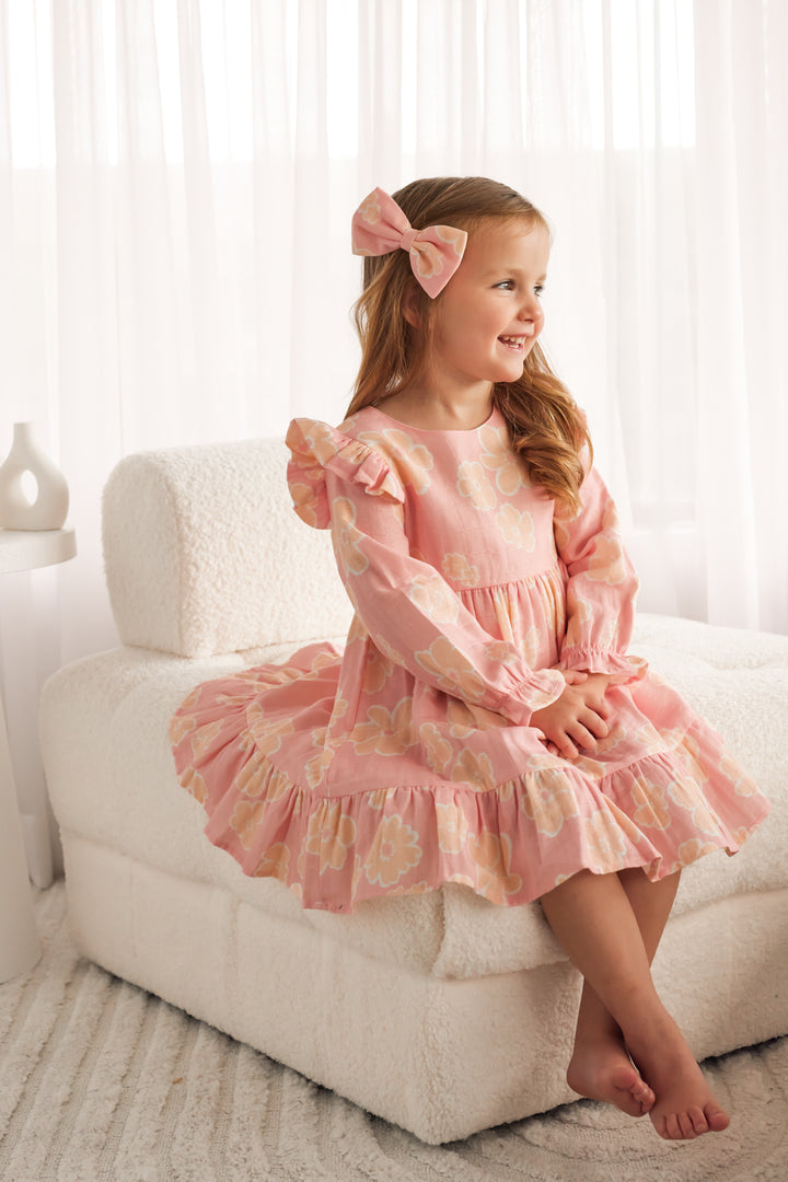 Muslin Ruffle Dress - Belle