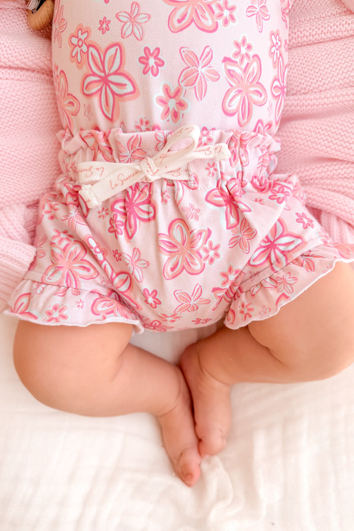 Floral Singlet & Shorties Set - Luella