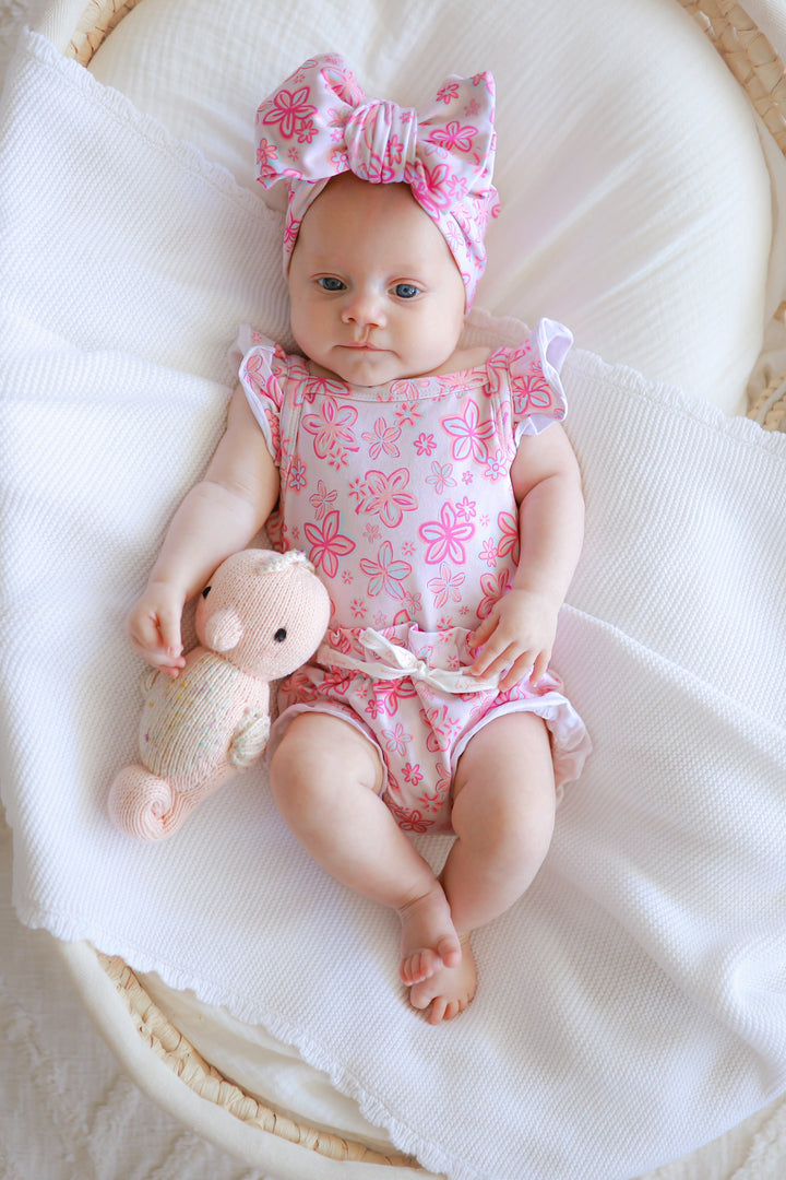 Floral Singlet & Shorties Set - Luella