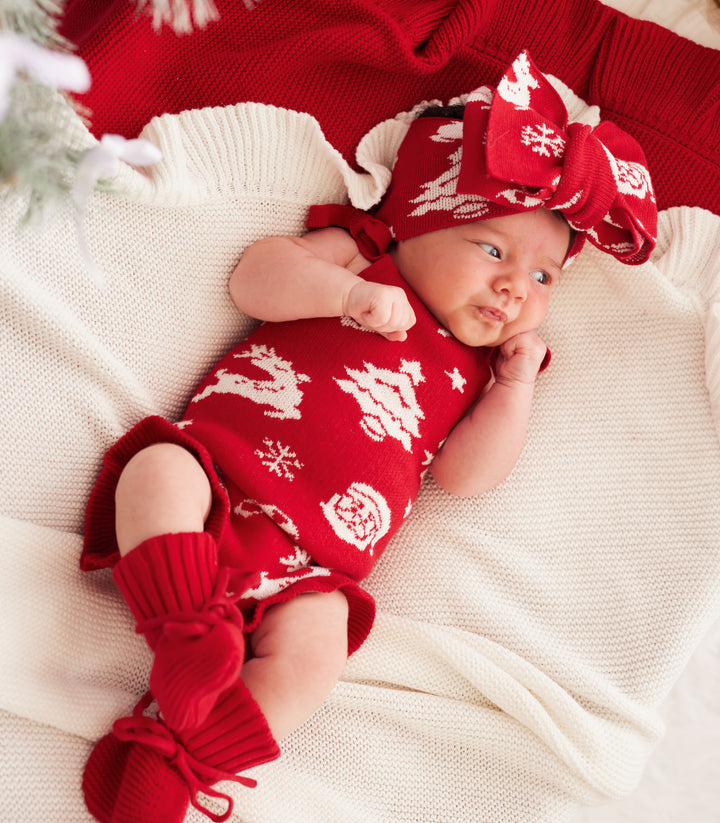 Summer Frill Romper - Merry Little Christmas
