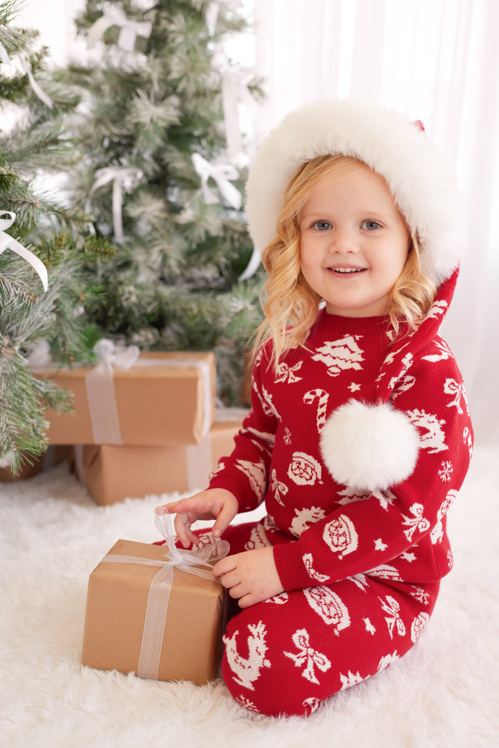 Knitted Pants - Merry Little Christmas