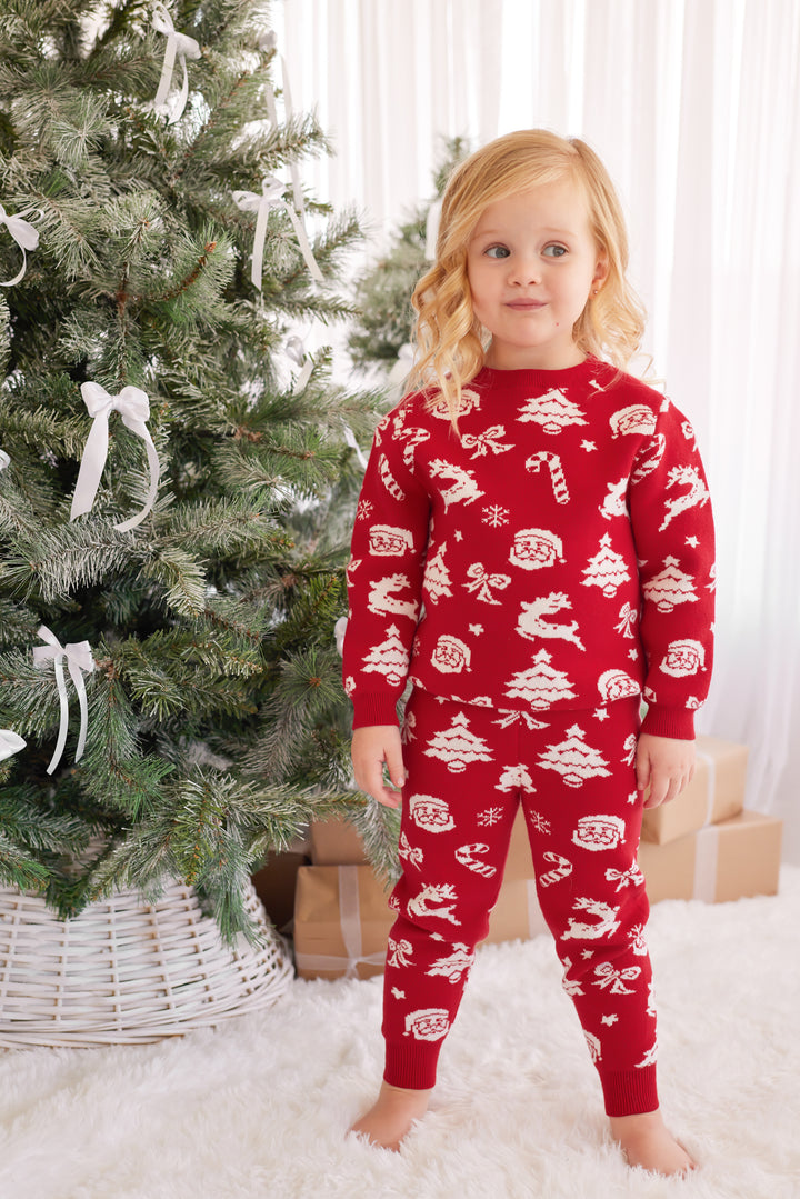 Knitted Pants - Merry Little Christmas