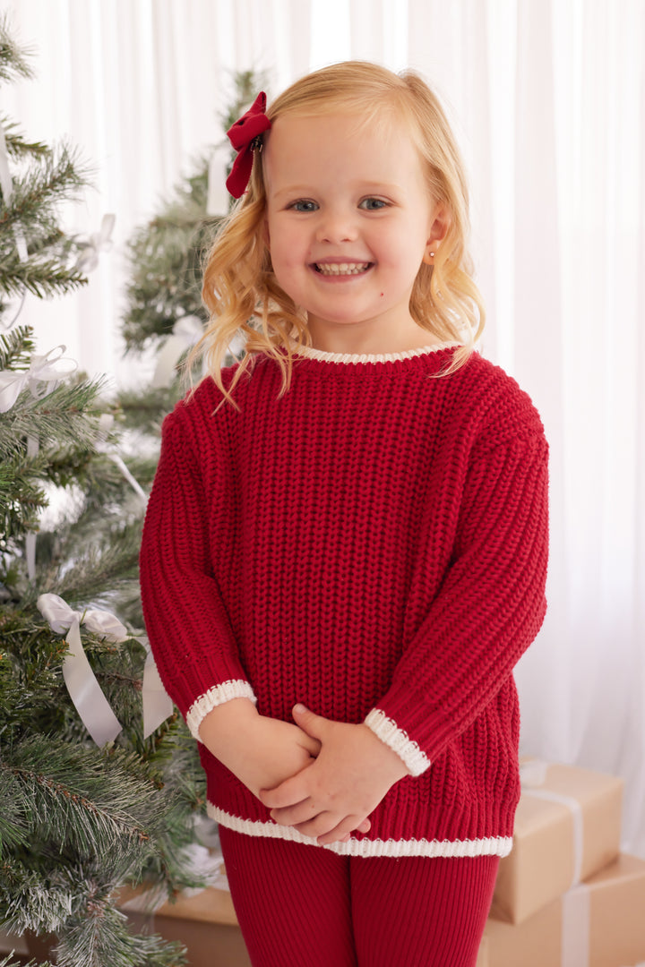 Super Chunky Knit - Red
