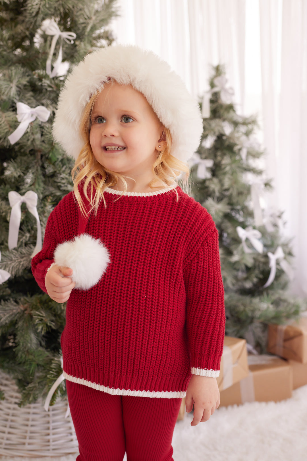 Super Chunky Knit - Red