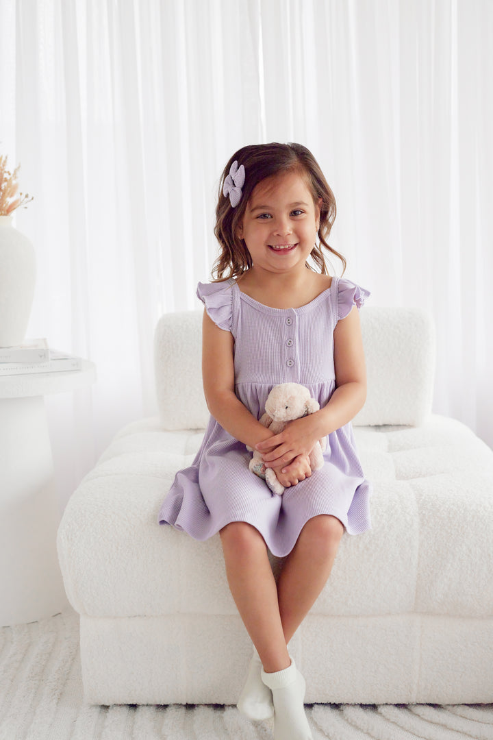 Summer Waffle Dress - Purple Popsicle (Coming Soon)