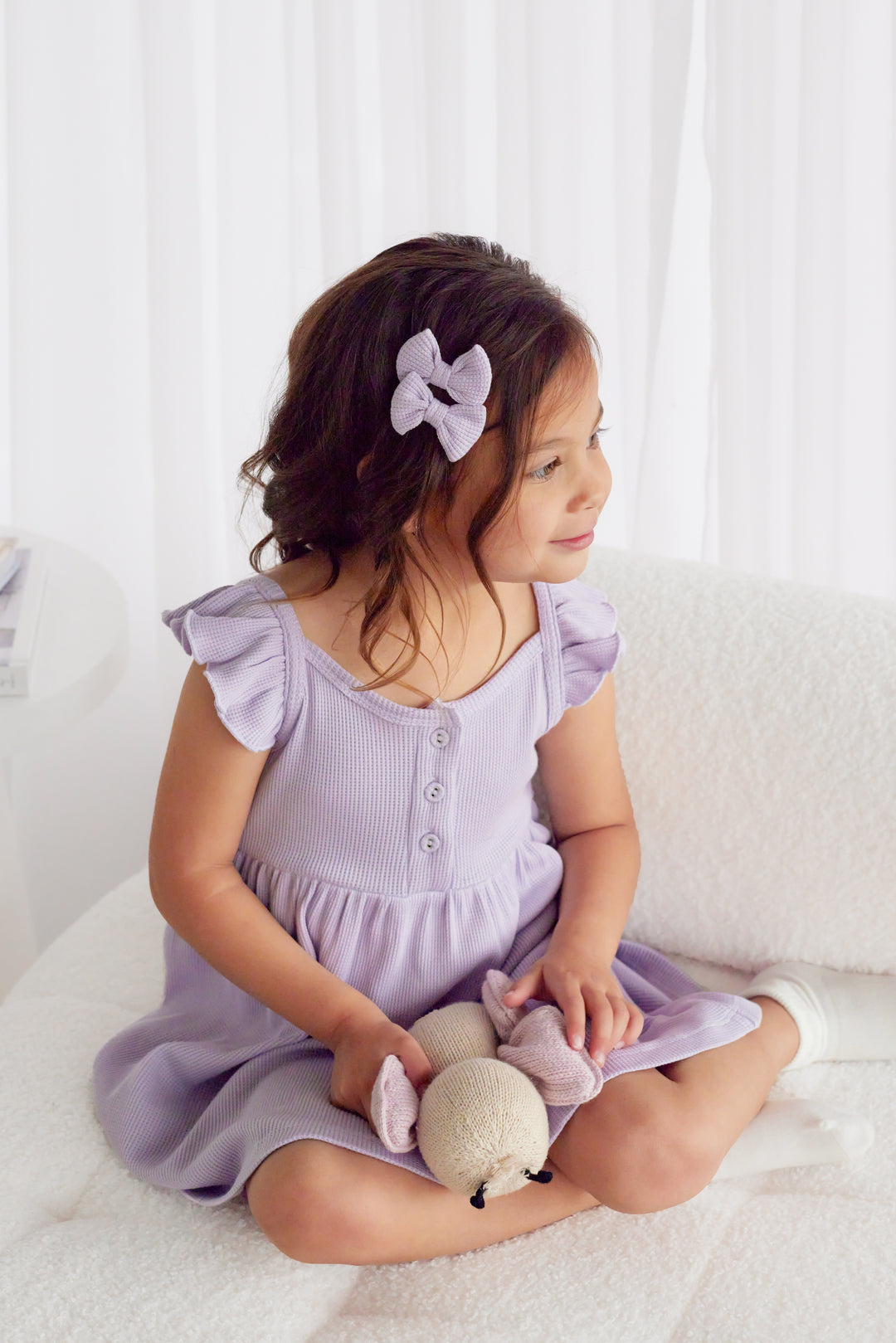 Summer Waffle Dress - Purple Popsicle (Coming Soon)