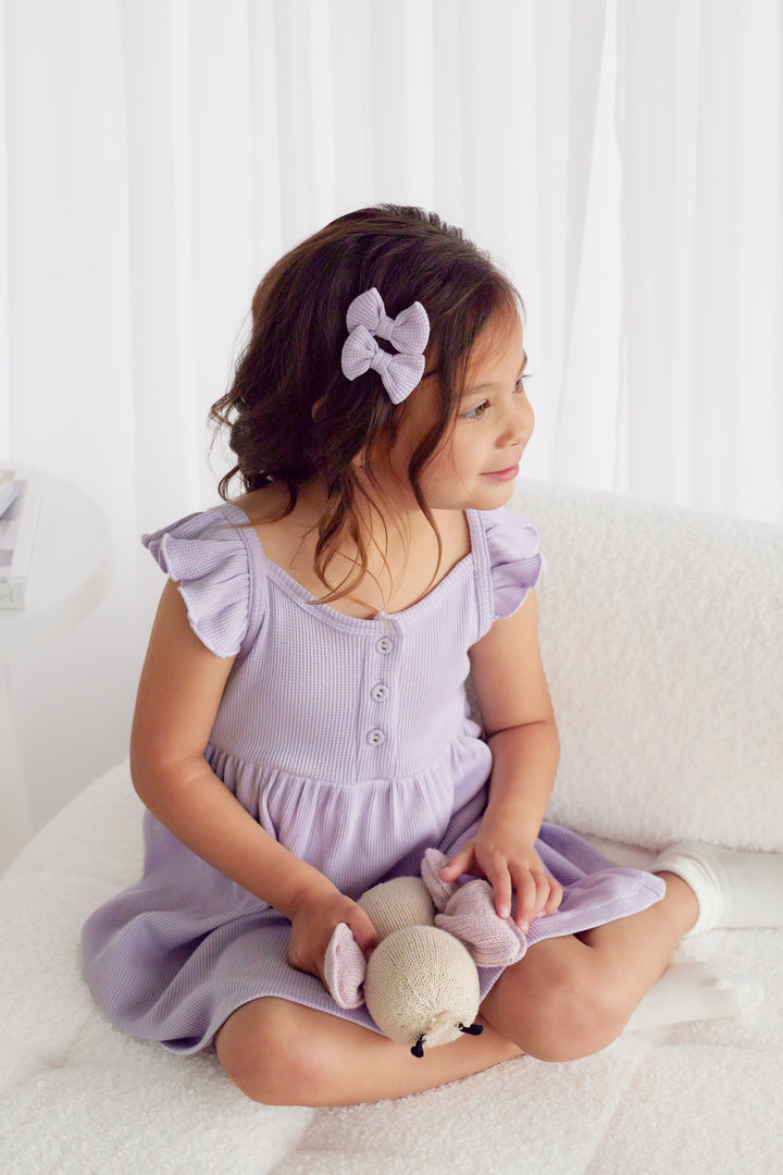 Summer Waffle Dress - Purple Popsicle (Coming Soon)