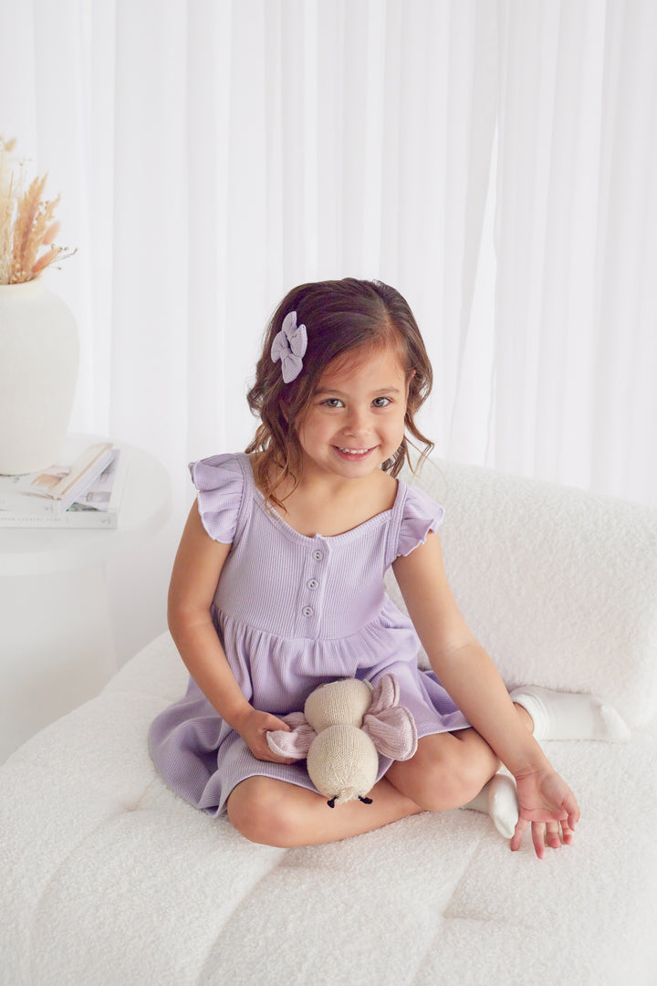 Summer Waffle Dress - Purple Popsicle (Coming Soon)
