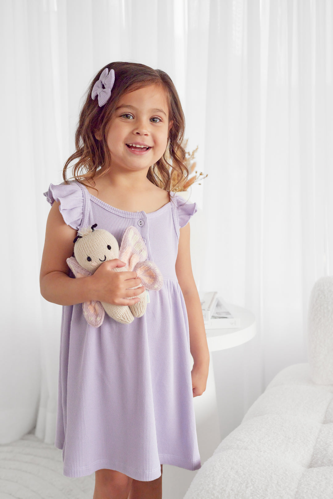 Summer Waffle Dress - Purple Popsicle (Coming Soon)