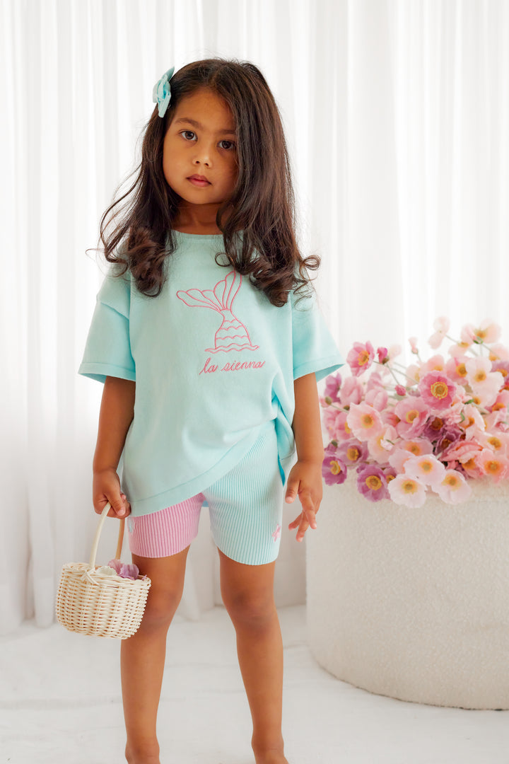 Knitted Tee - Mermaid Tale