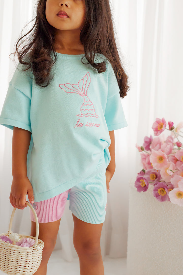 Knitted Tee - Mermaid Tale