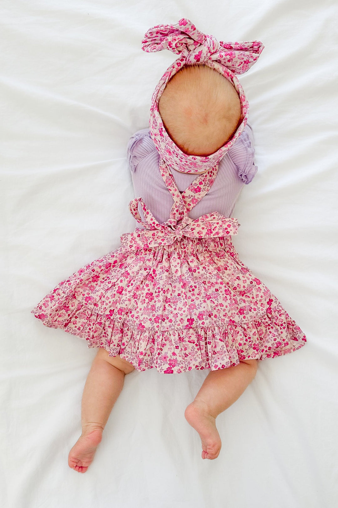Floral Pinafore Dress - Maddison