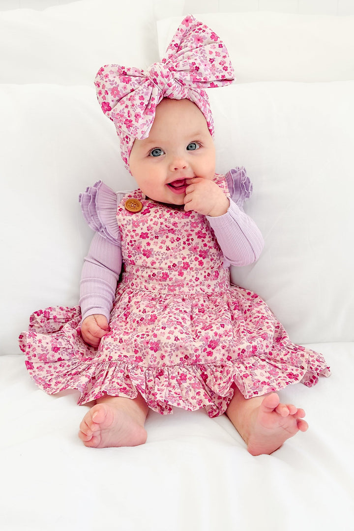 Floral Pinafore Dress - Maddison