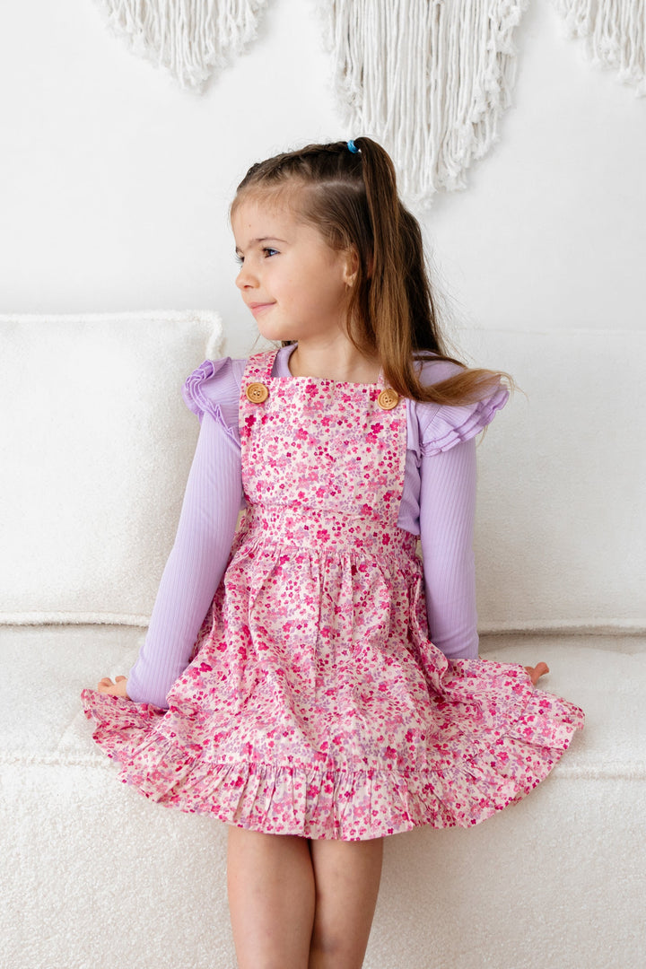 Cozy Long Sleeve Flutter - Viola