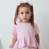 Waffle Ruffle Top - Sweetest Lilac