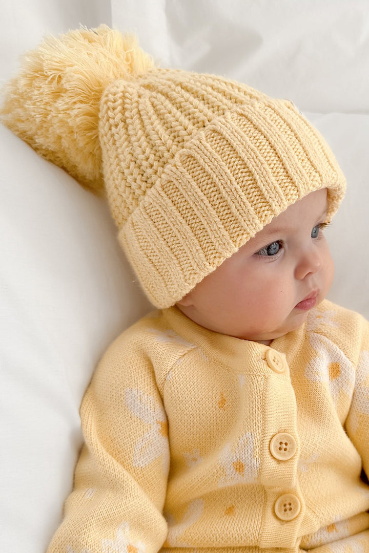 Super Chunky Knit Beanie - Mango