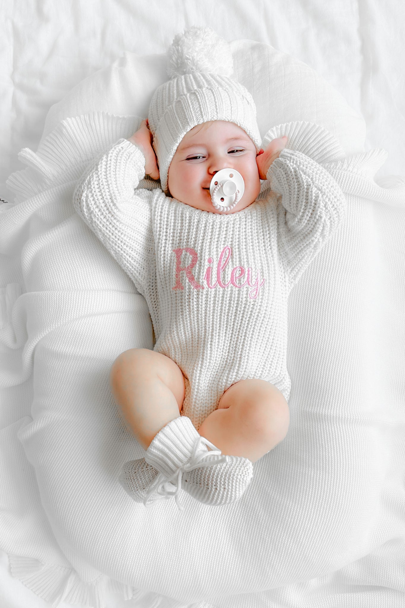 ANDMARY】Baby knit babushka
