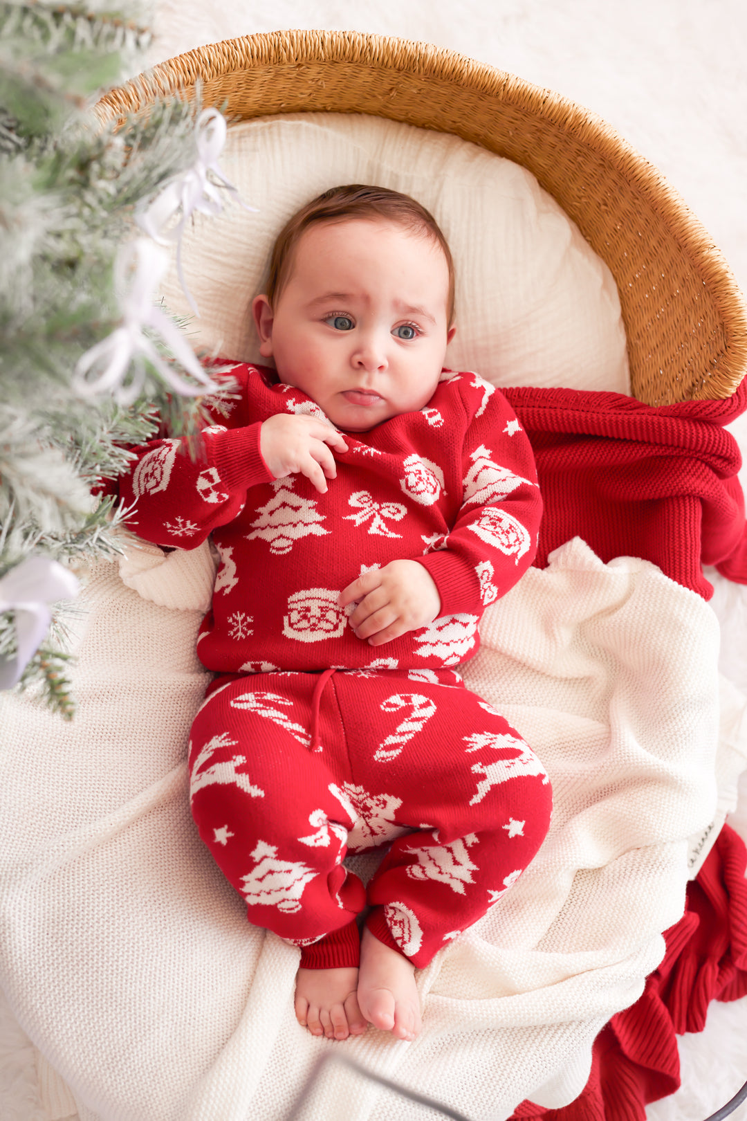 Knitted Pants - Merry Little Christmas